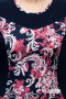 Платье "Олси" 1705003/1 ОЛСИ (Синий темный/розовый)