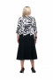 Платье "Олси" 1605009 ОЛСИ (Черно-белый)