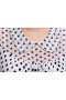 Блуза "Олси" 1610004/1 ОЛСИ (Горох белая)