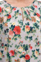 Блуза "Олси" 1610013/14 ОЛСИ (Розы крупные на сером)