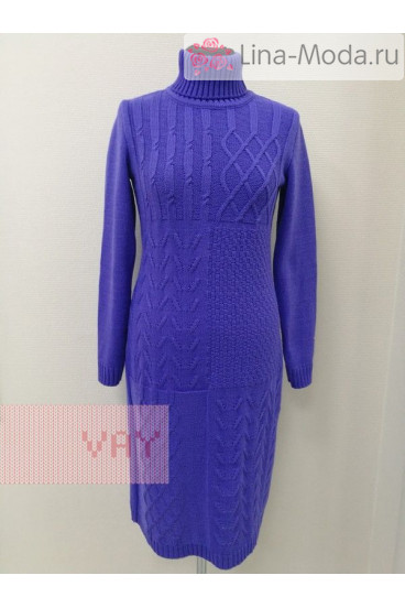 Платье женское 182-2333 Фемина (Фиолетовый)