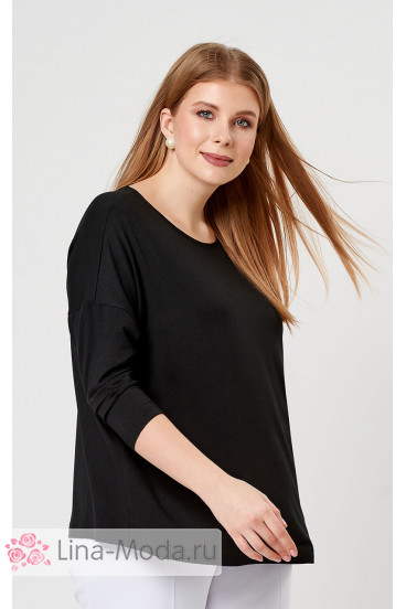 Блуза "Лина" 41101 (Черный)