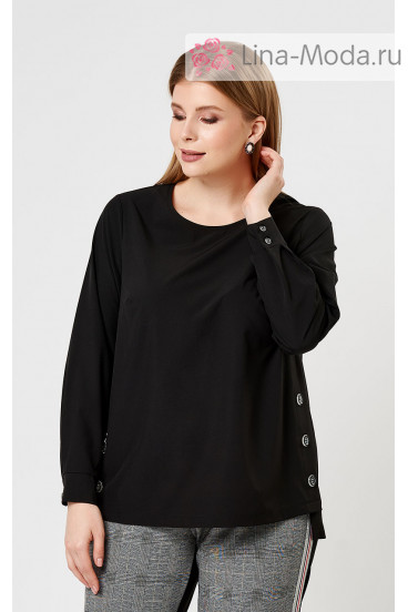 Блуза "Лина" 4180 (Черный)