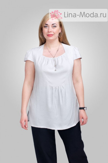 Блуза "Олси" 1310003.1 ОЛСИ (Жемчужный)